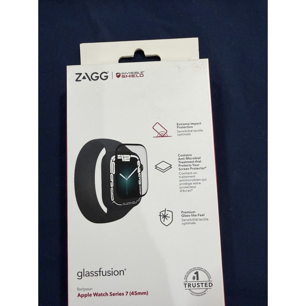 ZAGG GlassFusion Screen Protector Apple Watch Series 7 (45mm)
